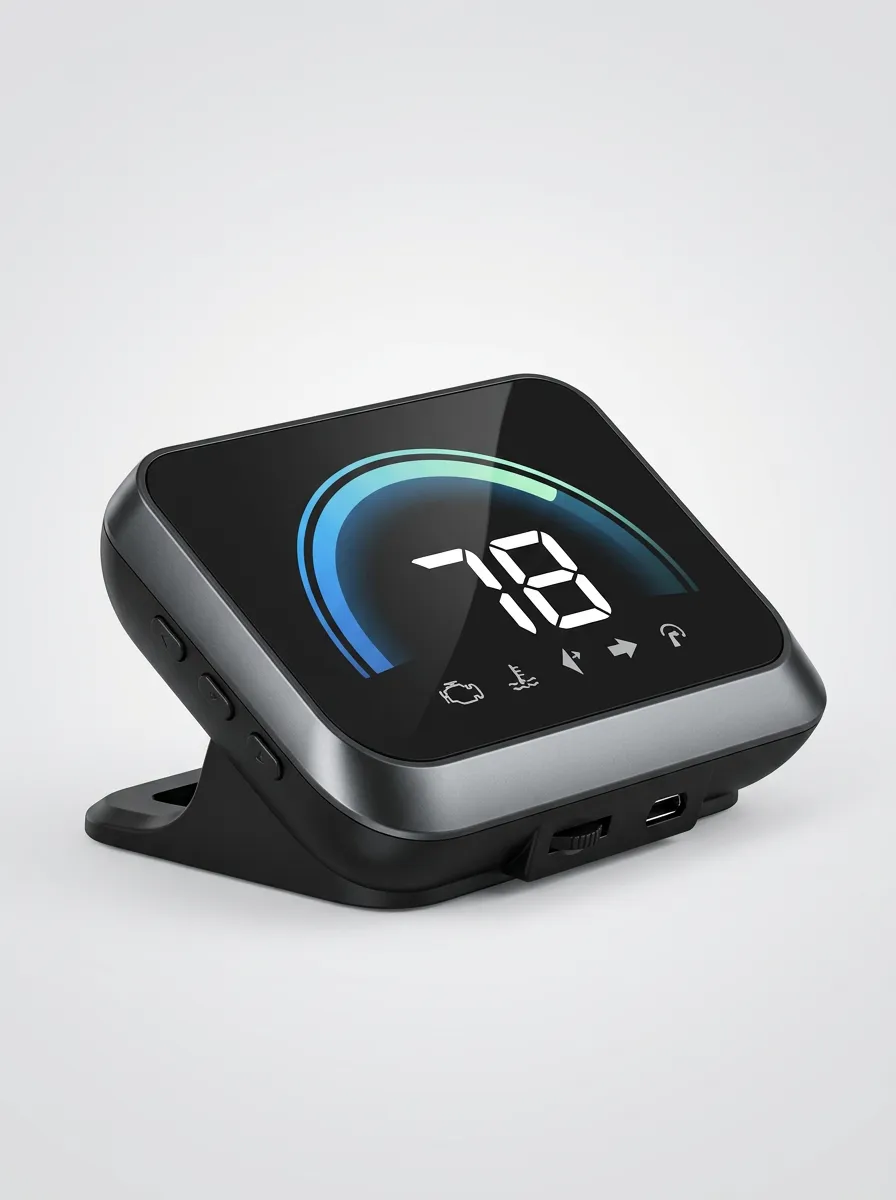 Minimal Digital-Speedometer HUD Car HUD Display