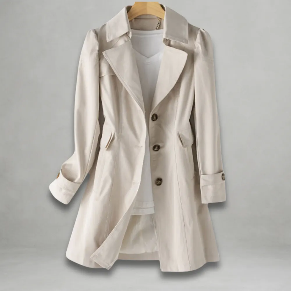 Modern Tailored Trench Coat