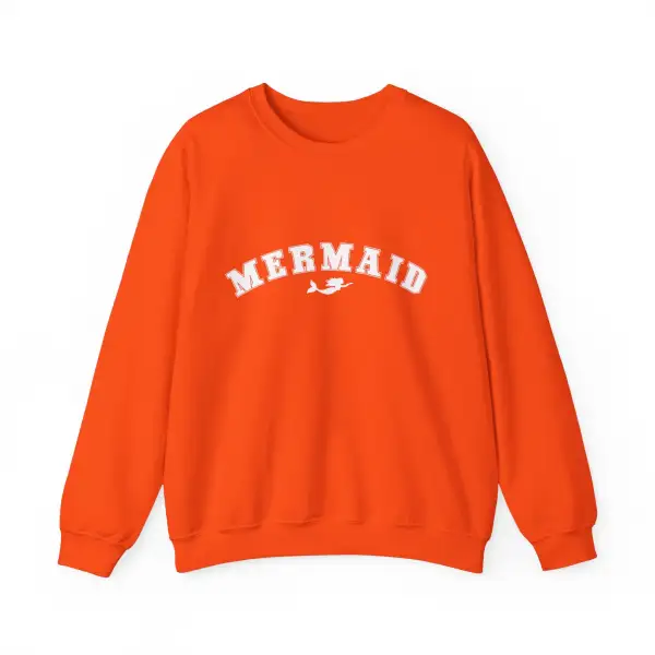 Mermaid Graphic Crewneck Sweatshirt