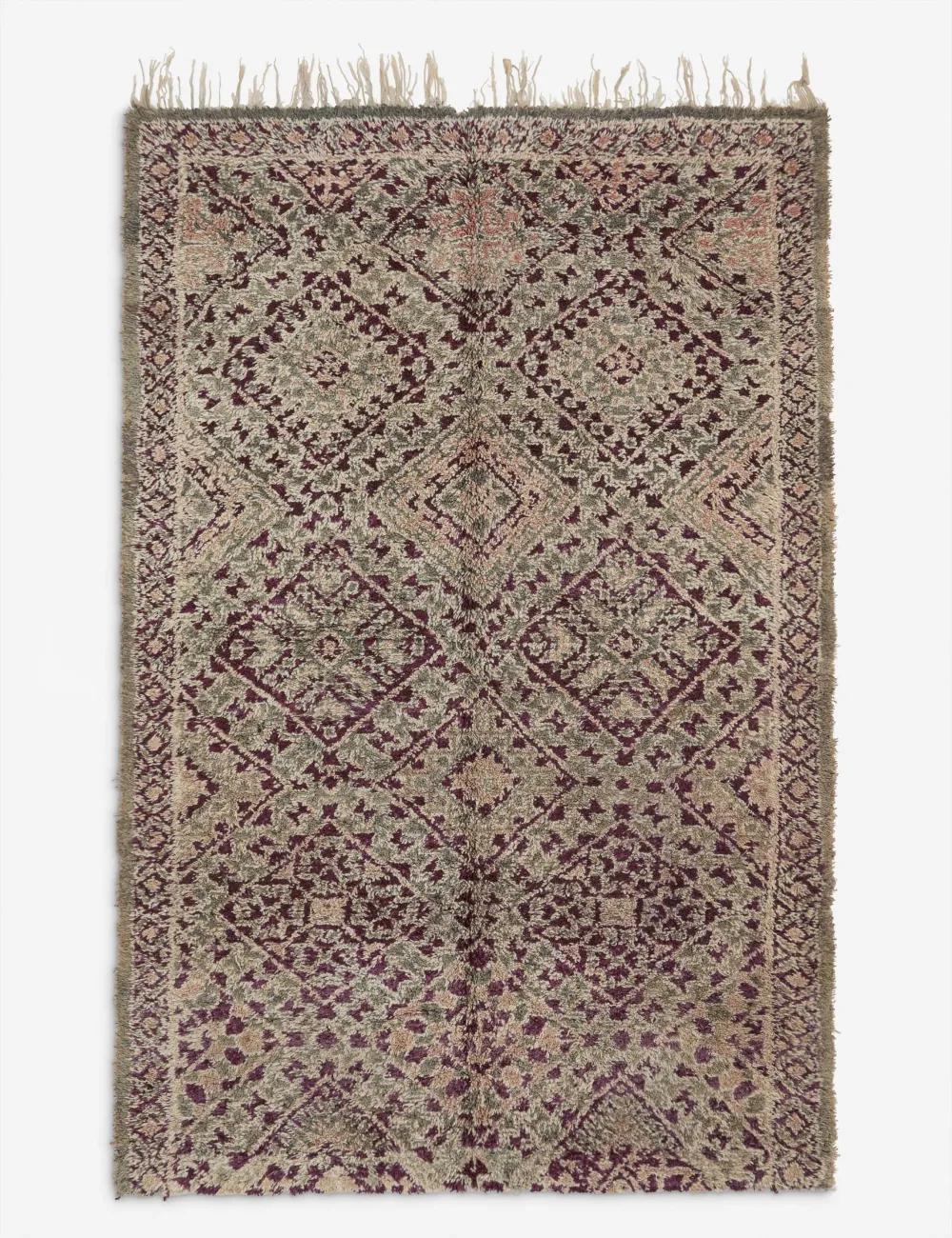 Artisan Moroccan Inspired Hand Knotted Wool Area Rug