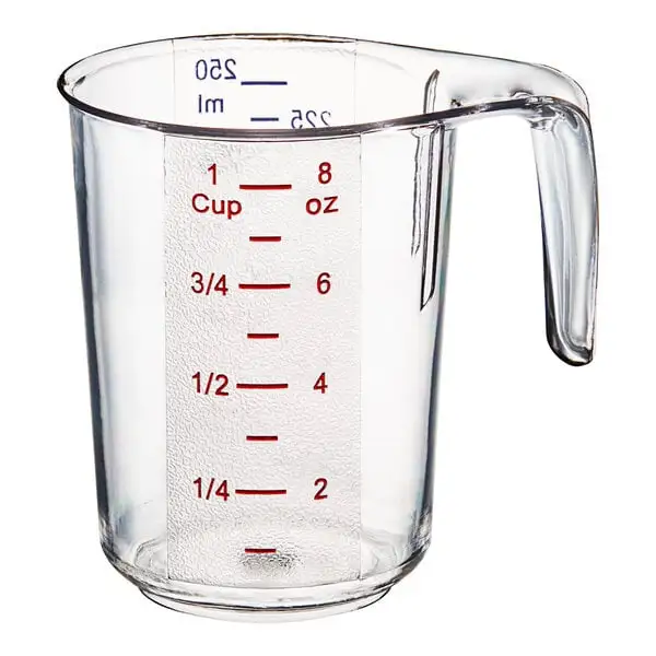Compact Plastic Measuring Cup