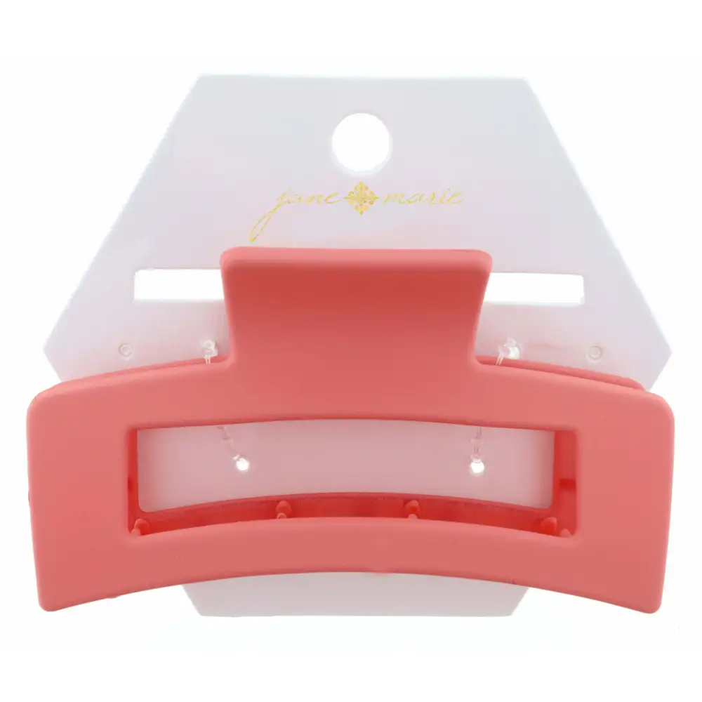 Braided Claw Rectangle Clip