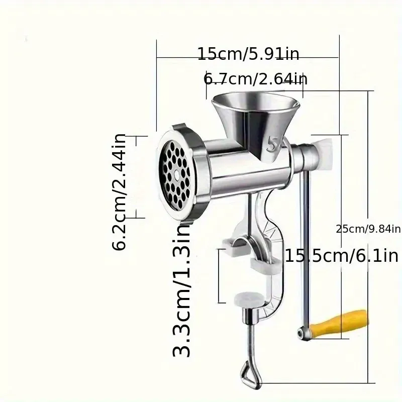 1pc Manual Meat Grinder