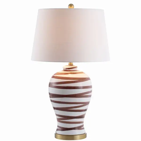Architectural Ceramic LED Table Lamp