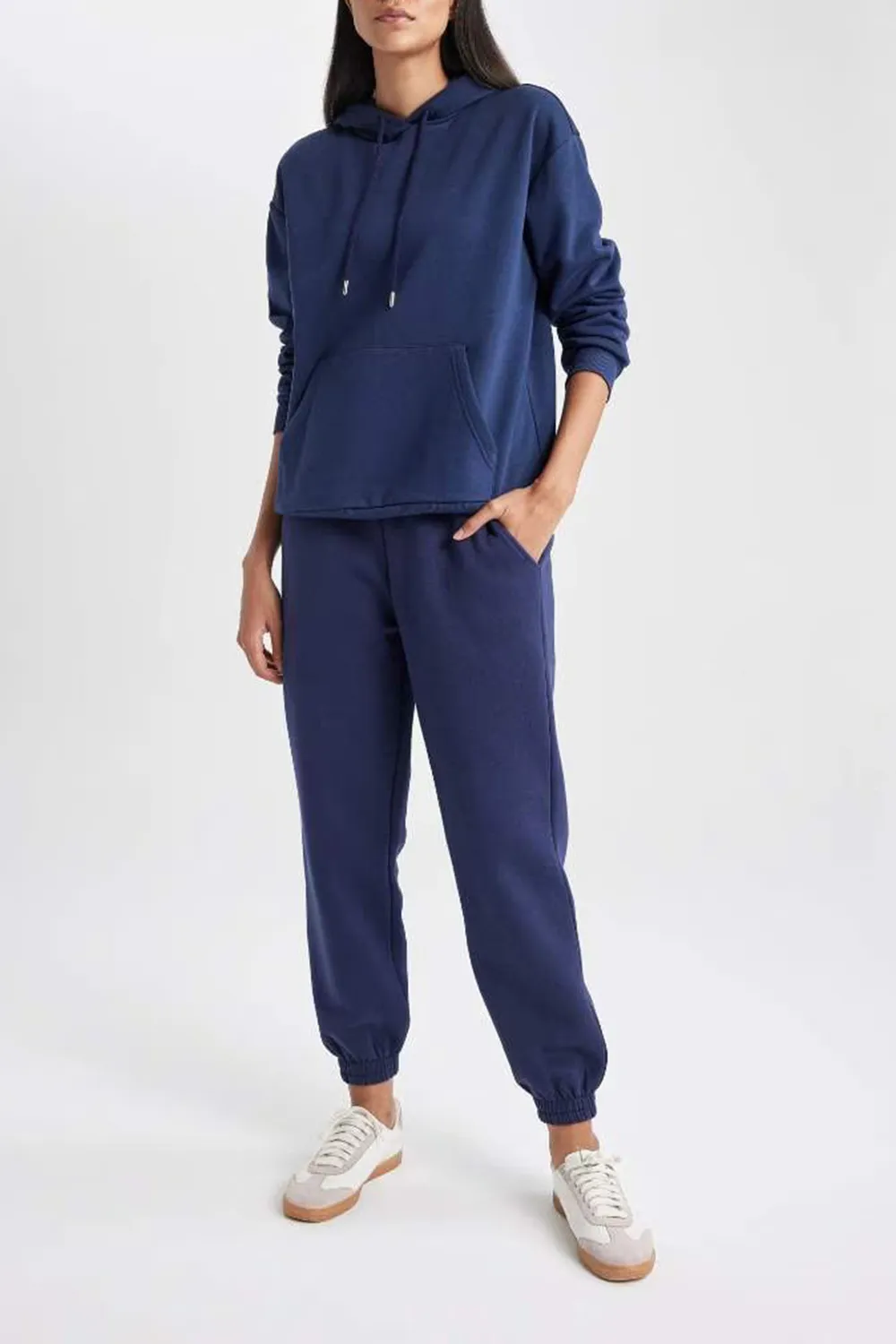 Chic Solid Trousers