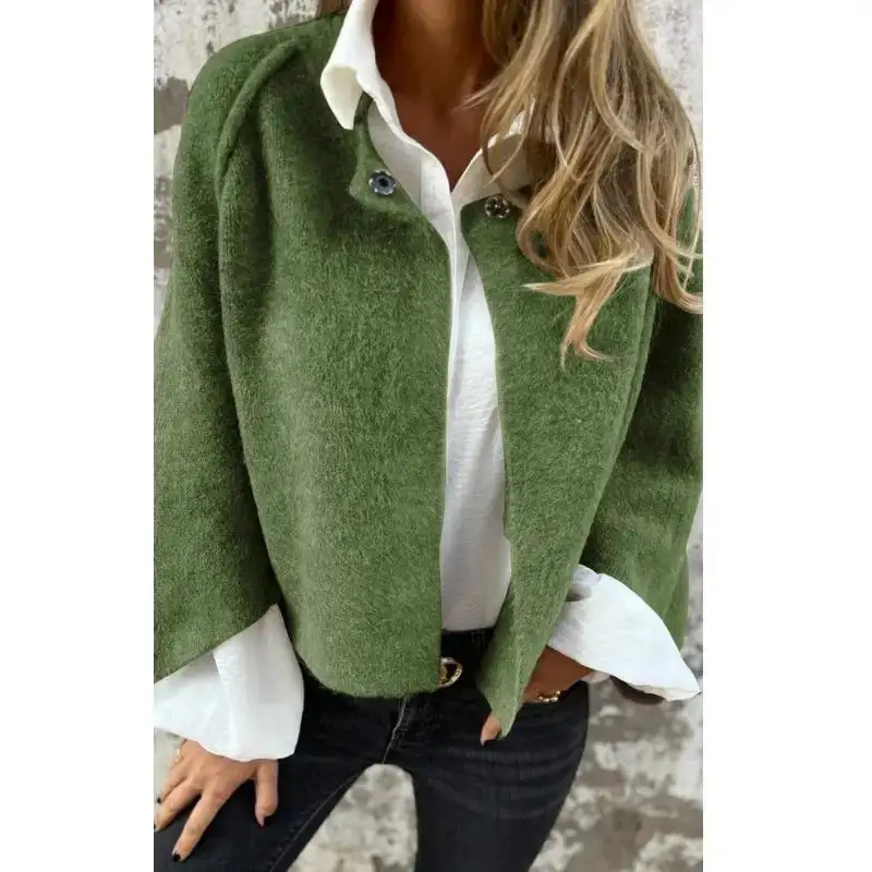 Wool Tailored Cardigan