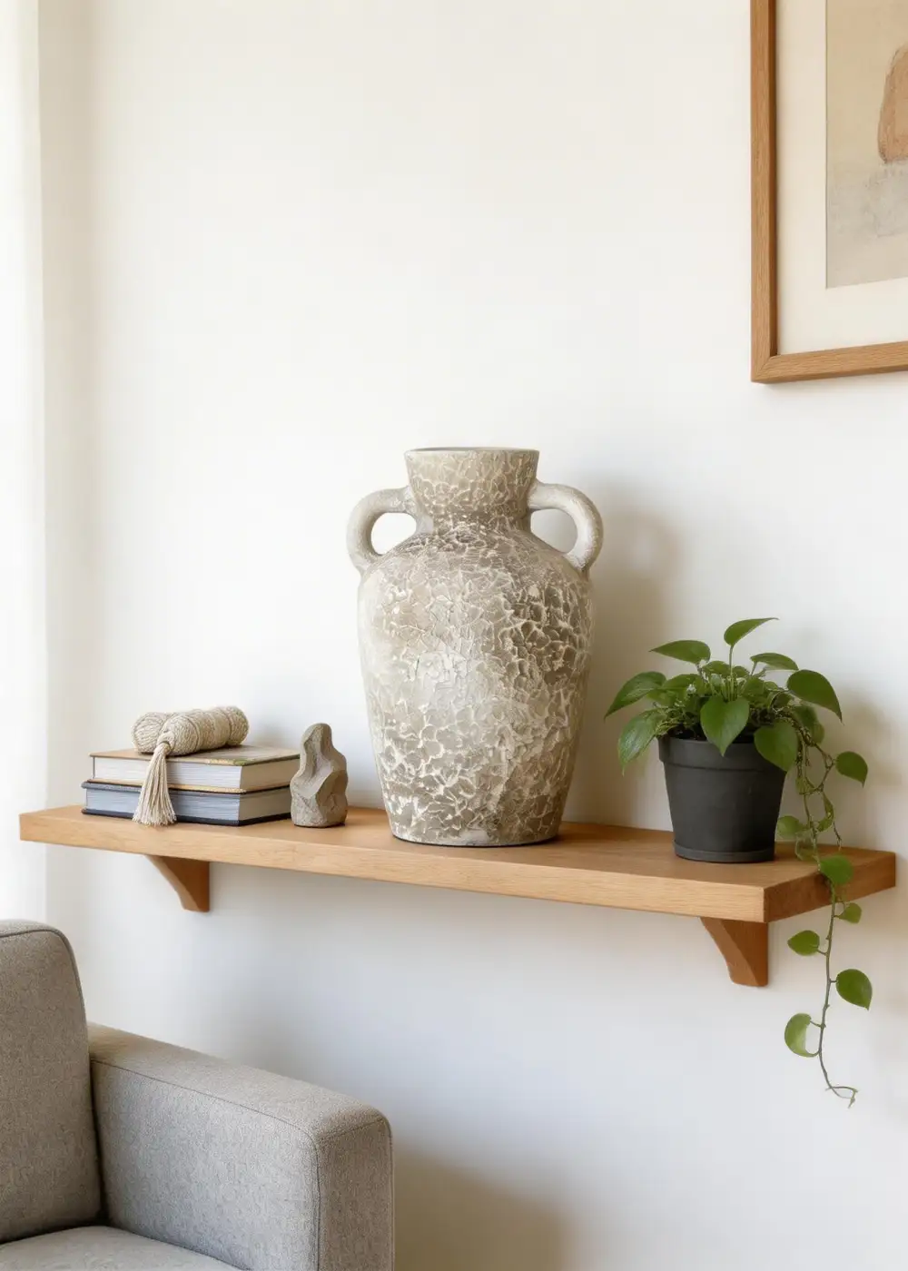 Rustic Terracotta Vase Large