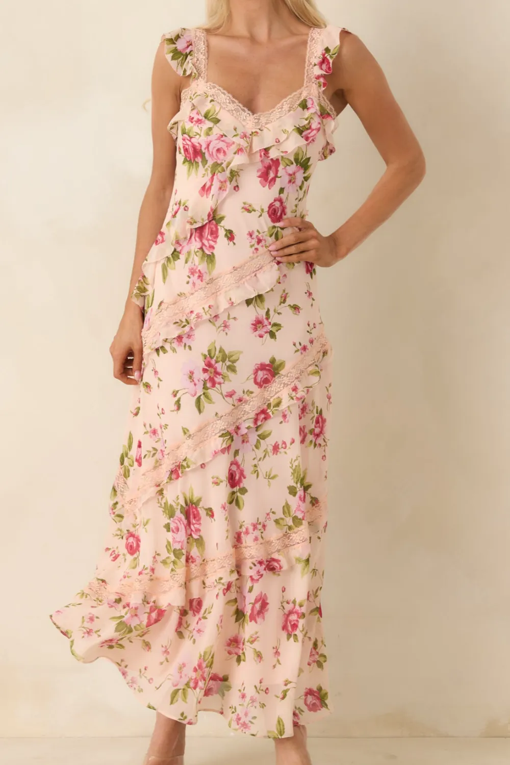 Refined Silhouette Midi Dress