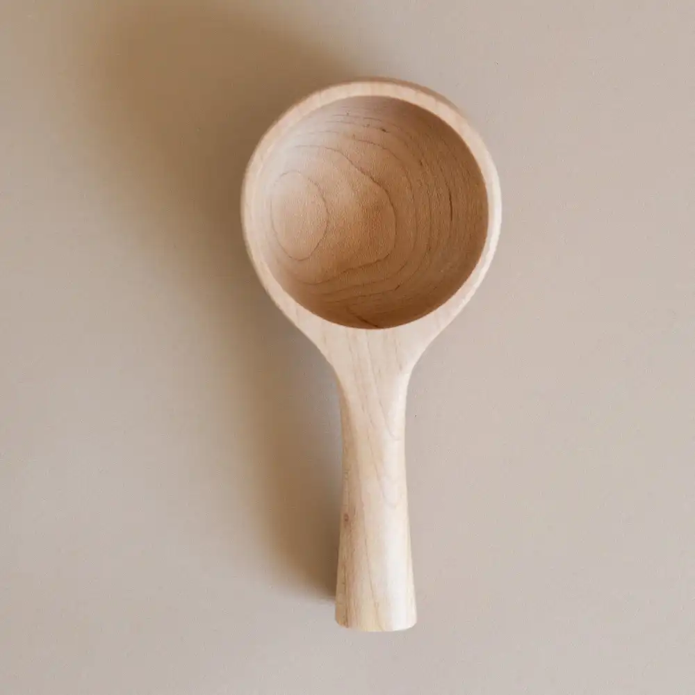 Maple Wood Kitchen Scoop