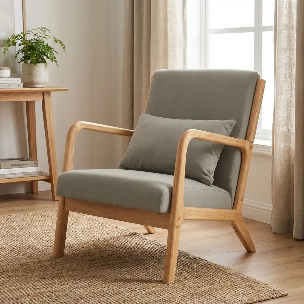 Casual Living Room Armchair