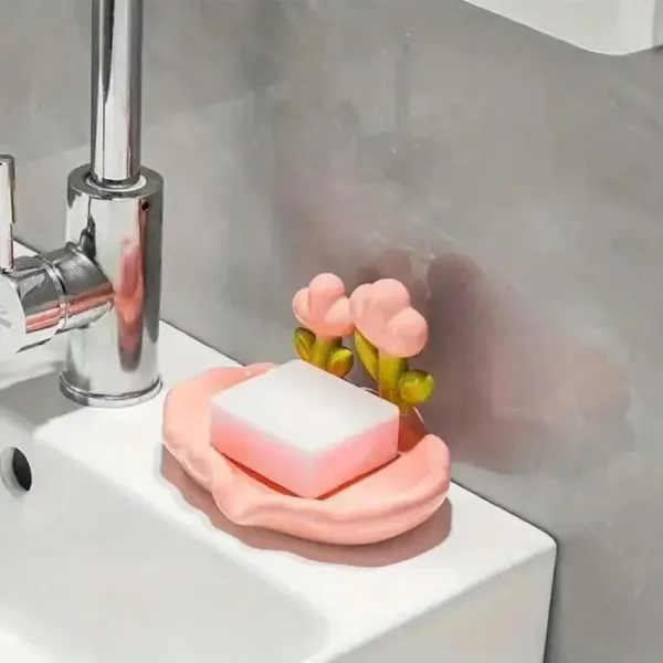 Floral Shaped Soap Holder