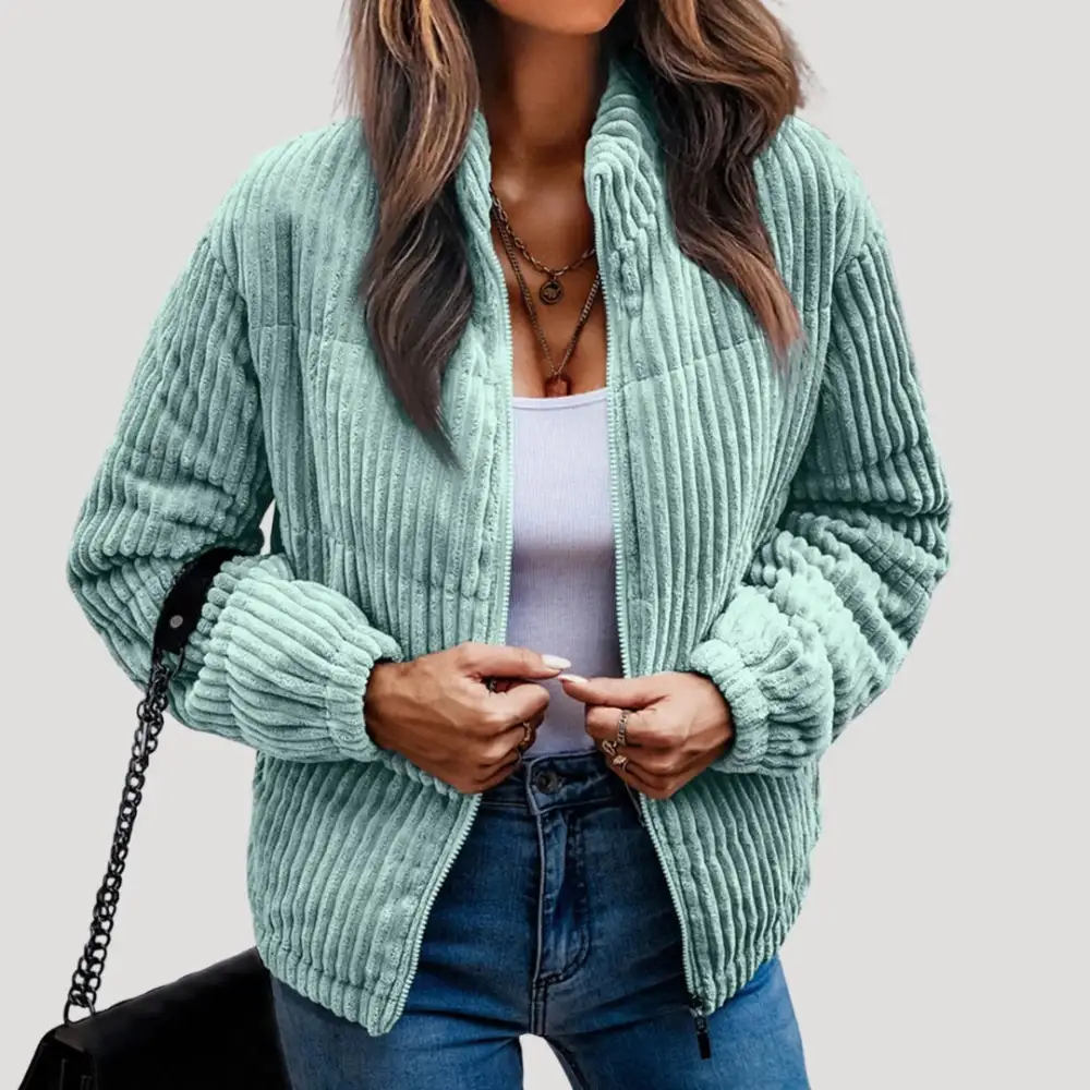 Modern Contemporary Relaxed Bomber Jacket