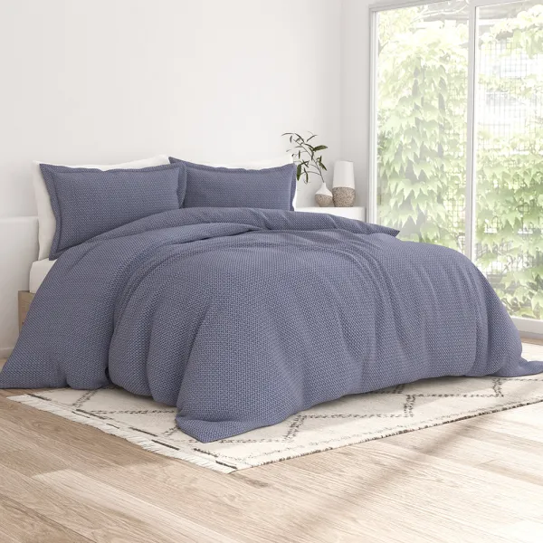 Diamond Pattern Duvet Cover Set