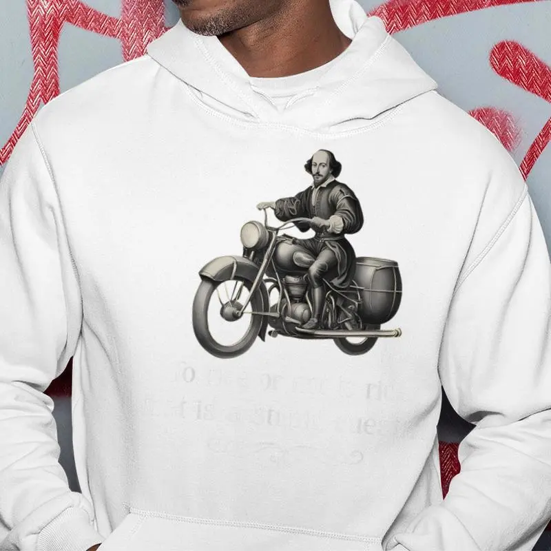 Biker To Ride Or Not To Ride That Is A Stupid Question Hoodie