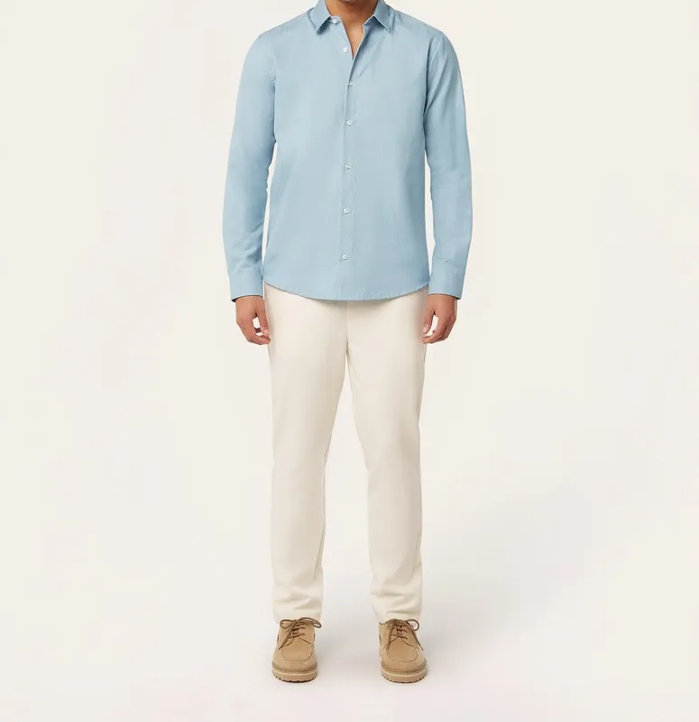 Twill Shirt Light Blue