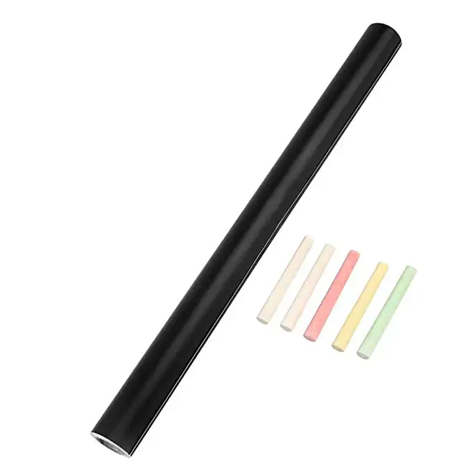 Blackboard Wallpaper Self-Adhesive Removable Chalkboard Wall Sticker Erasable Graffiti Decorative Wallboard