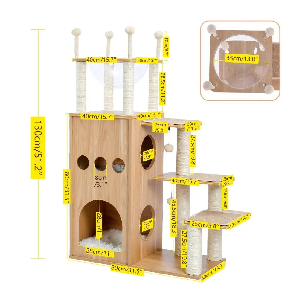 Indoor Pet Activity Tower cat Climbing Frame