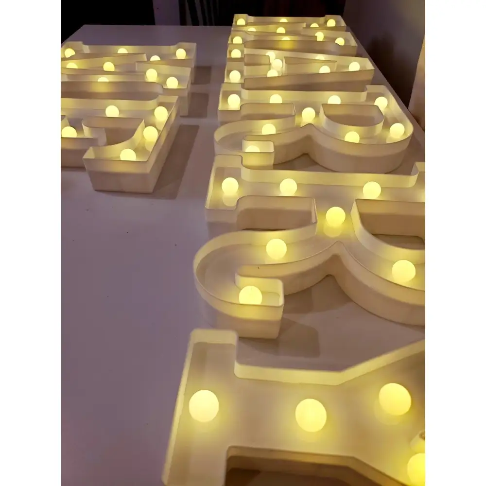 Marquee LED Alphabet Light