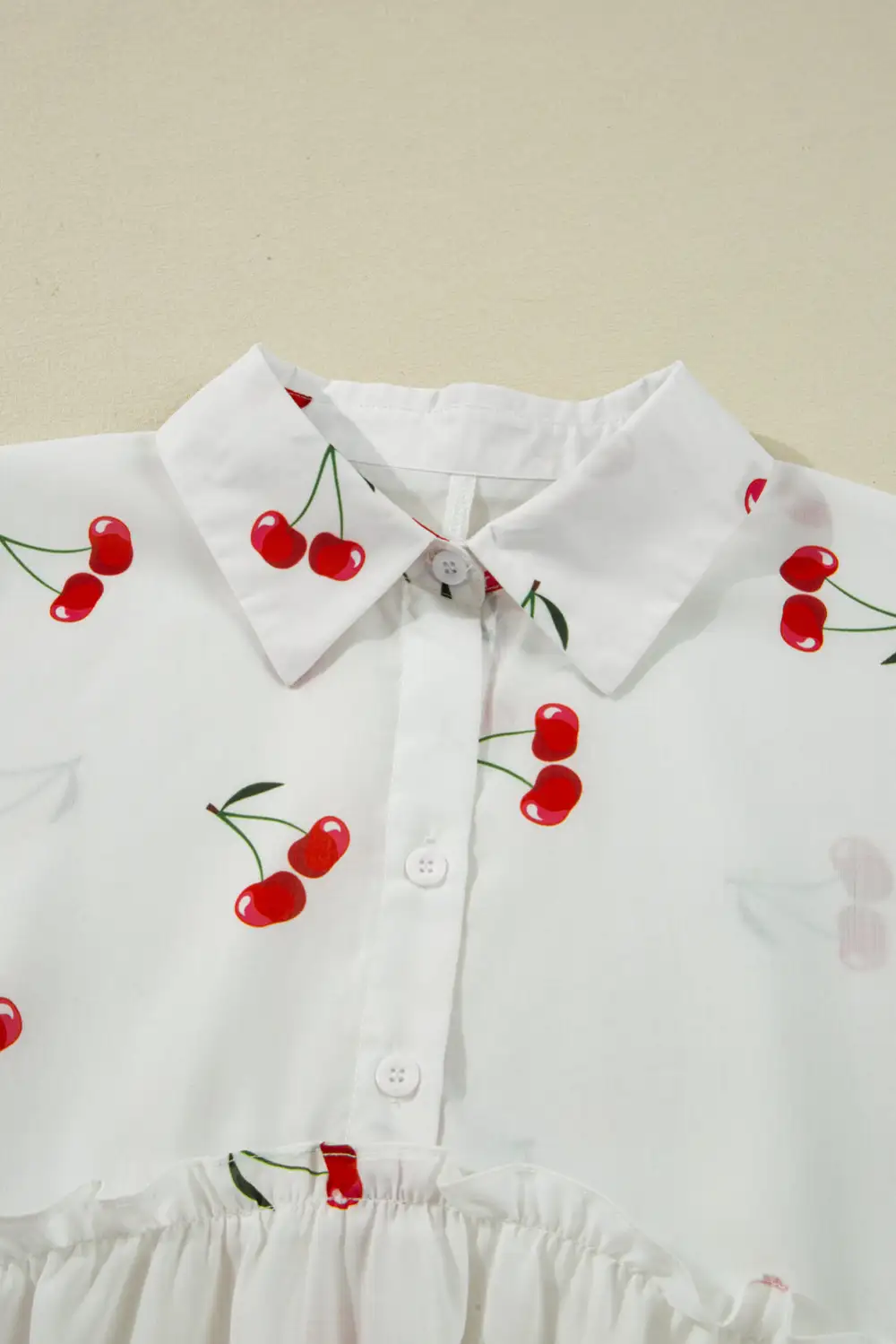 Frilled Collared Blouse