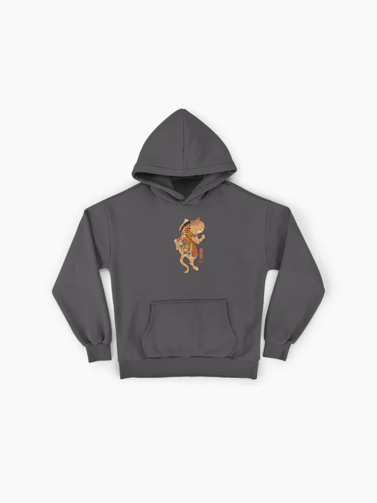 Japanese Irezumi Tiger Cat Hoodie