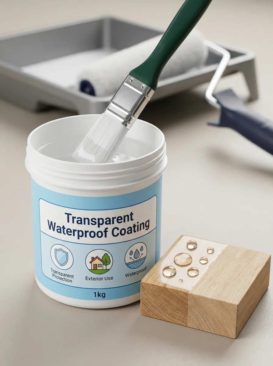 Clear Waterproof Coating for Household Projects