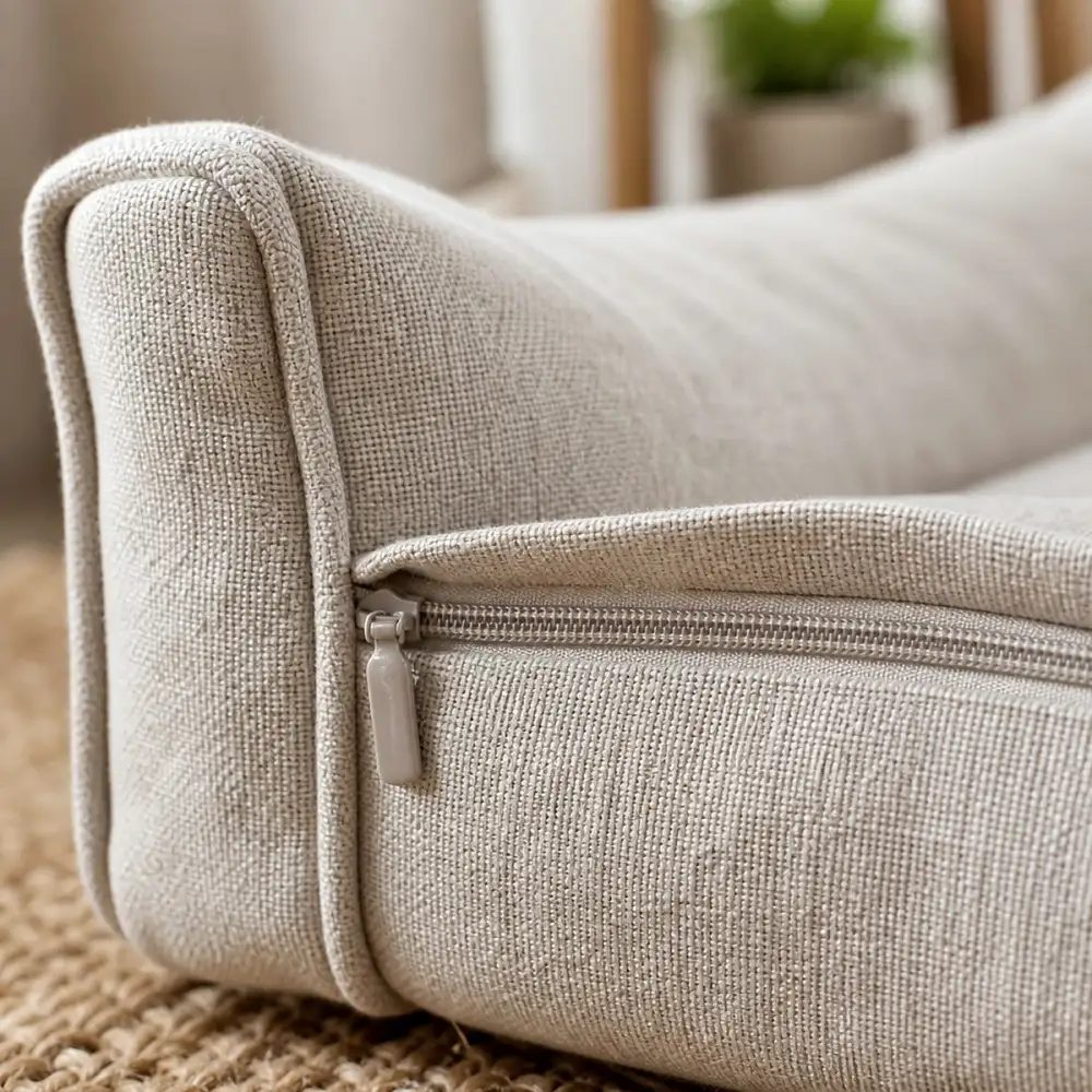 Washable Bolster Pet Bed