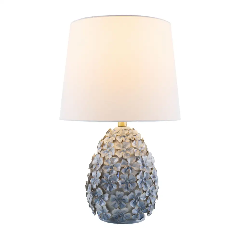 Floral Ceramic Table Lamp