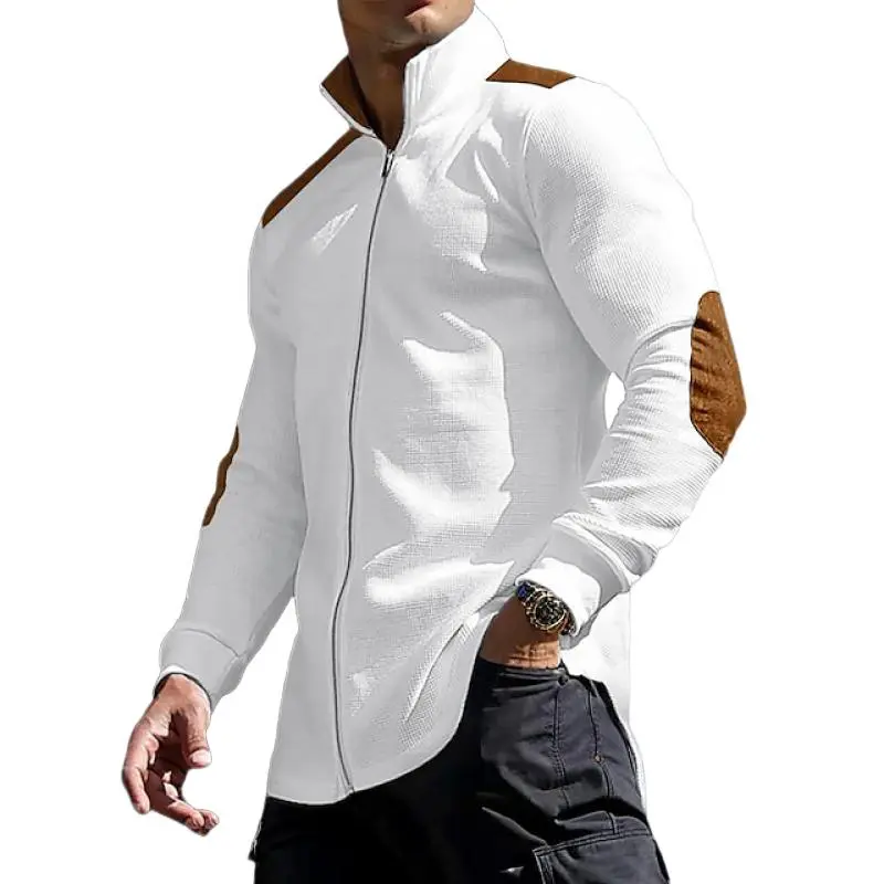 Relaxed Button Zip Shirt