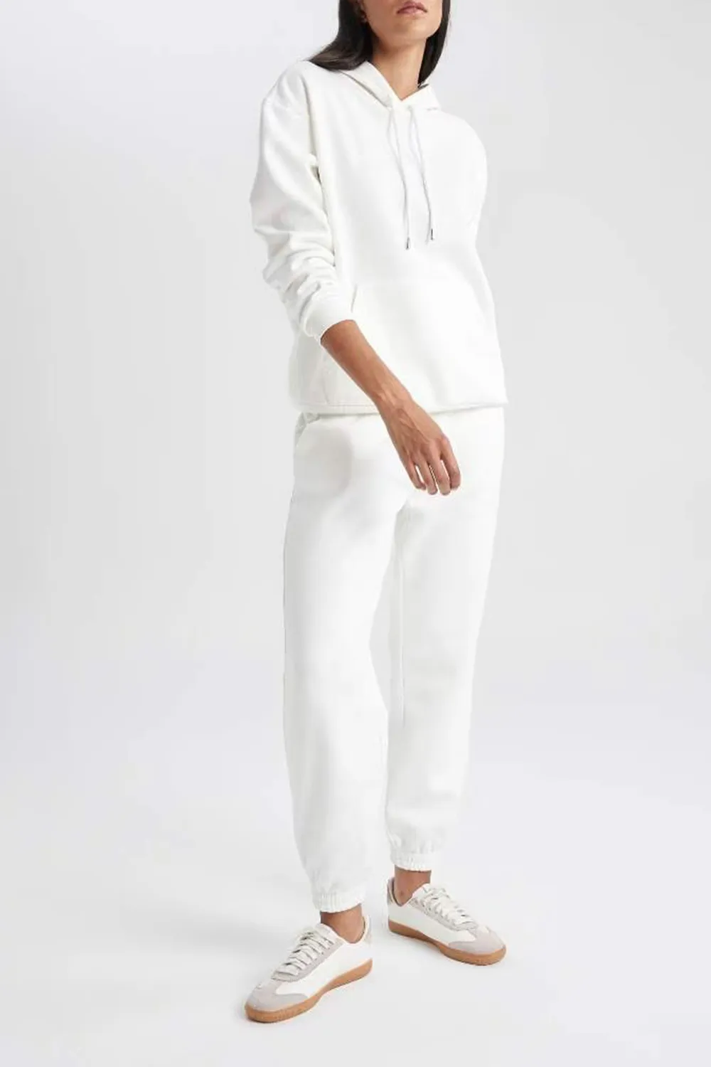 Chic Solid Trousers