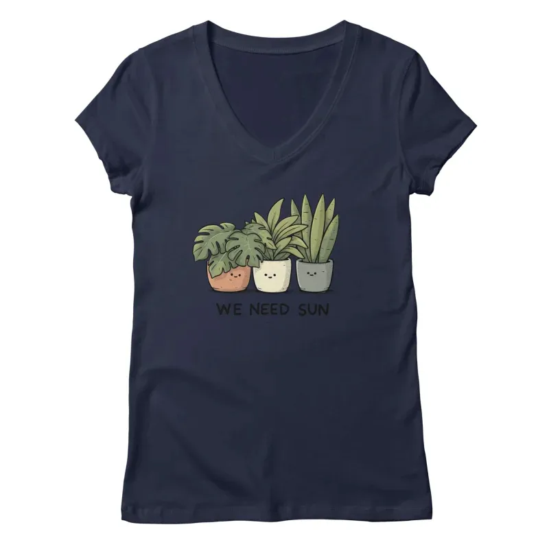We Need Sun V-Neck Tee