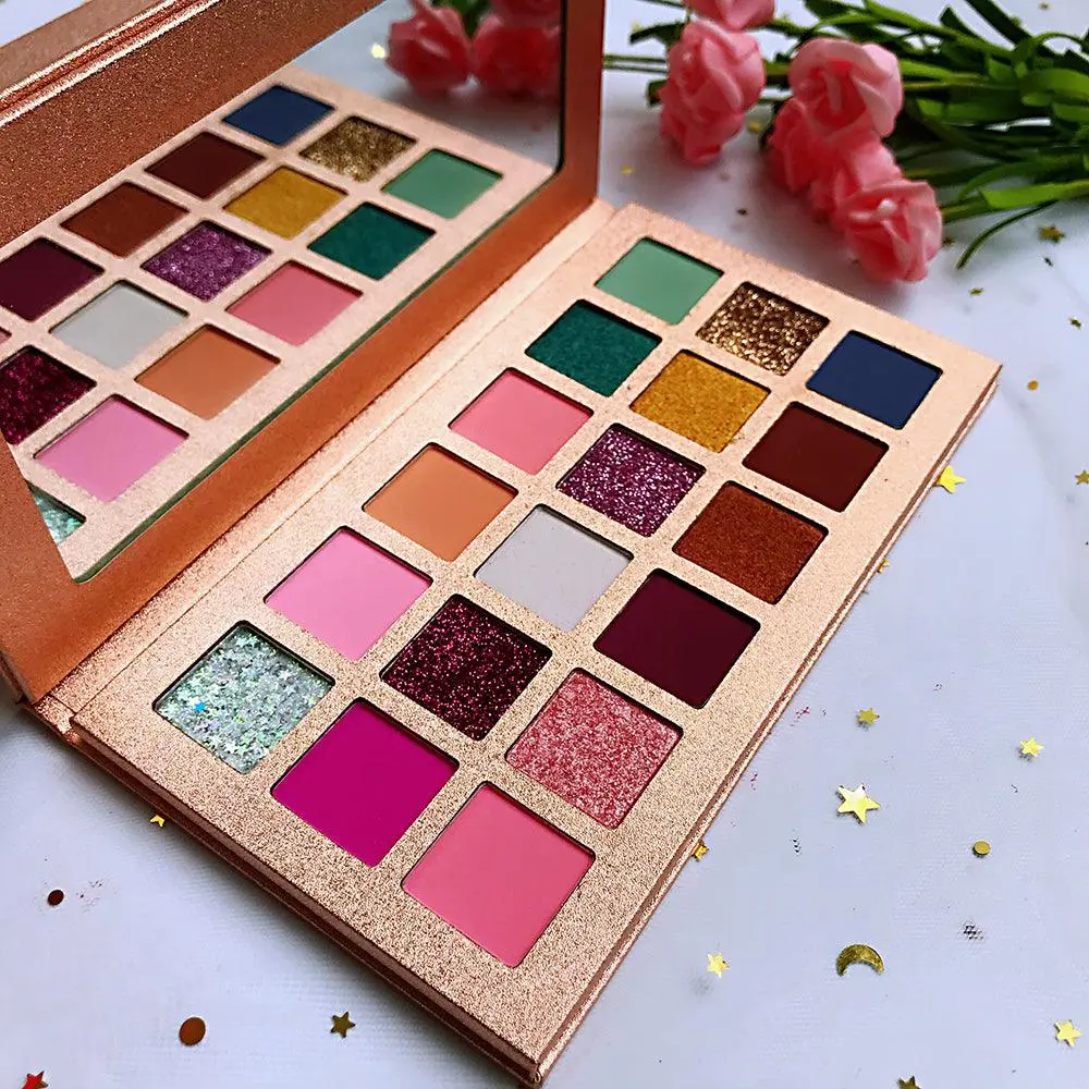Matte Glitter Eye Palette