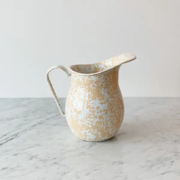 Splatter Enamelware Pitchers