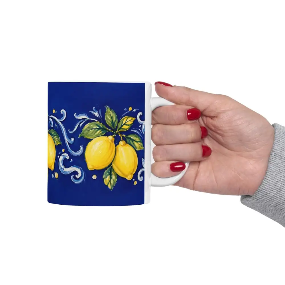 Ceramic Lemon Coffee Mug