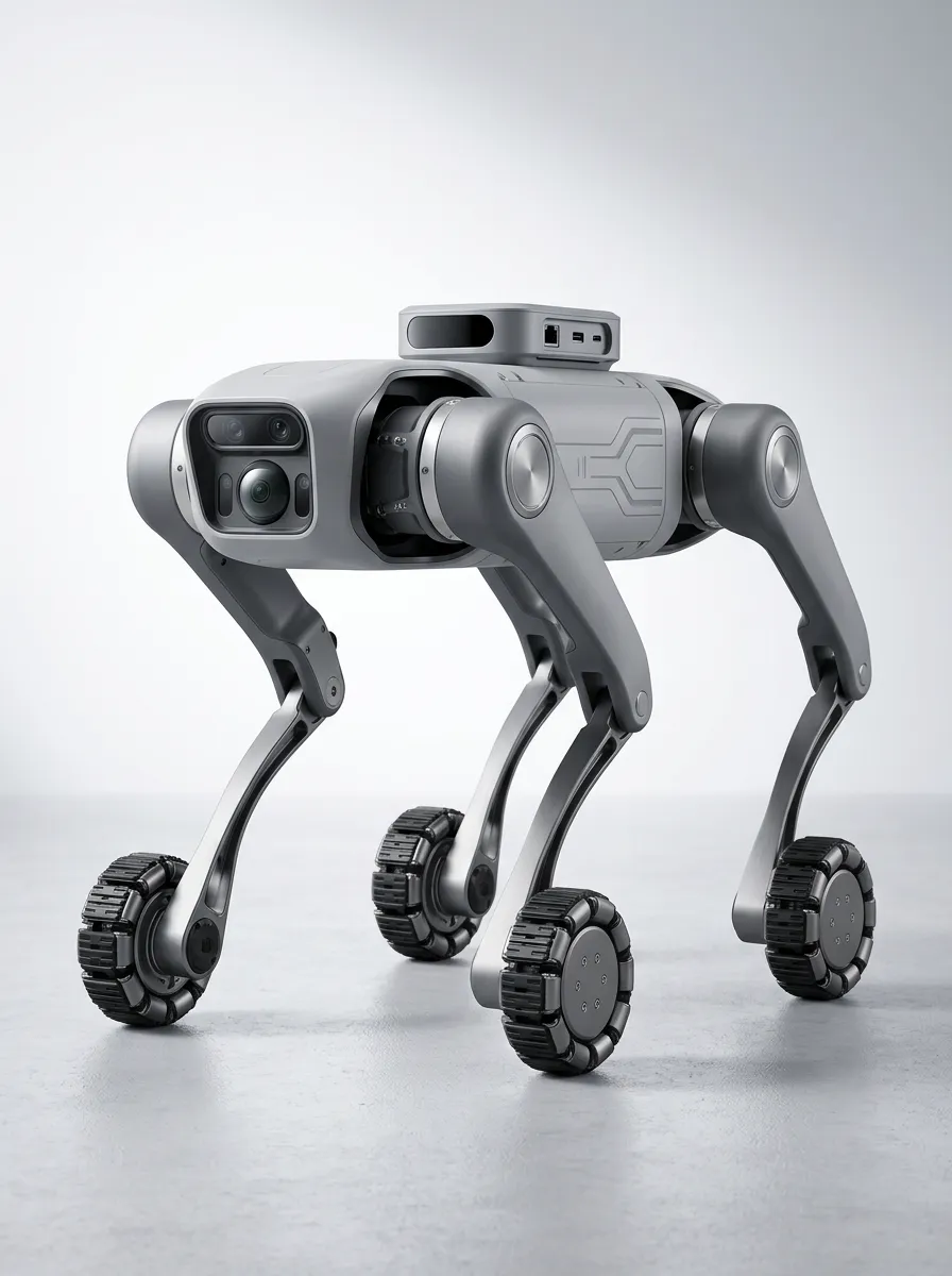 Electronic Robot Dog for Electronic Device Demonstrations