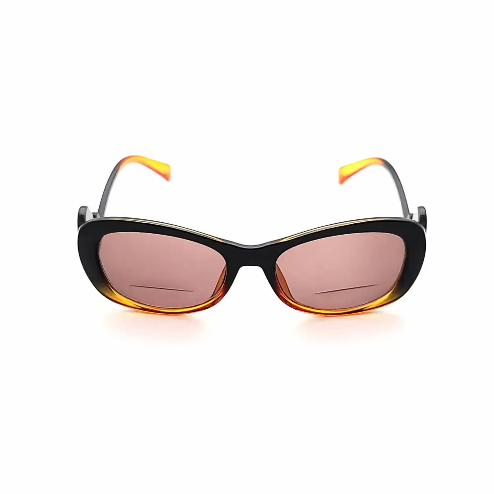 Bifocal Amber-Lens Smoke-Lens Reading Sunglasses