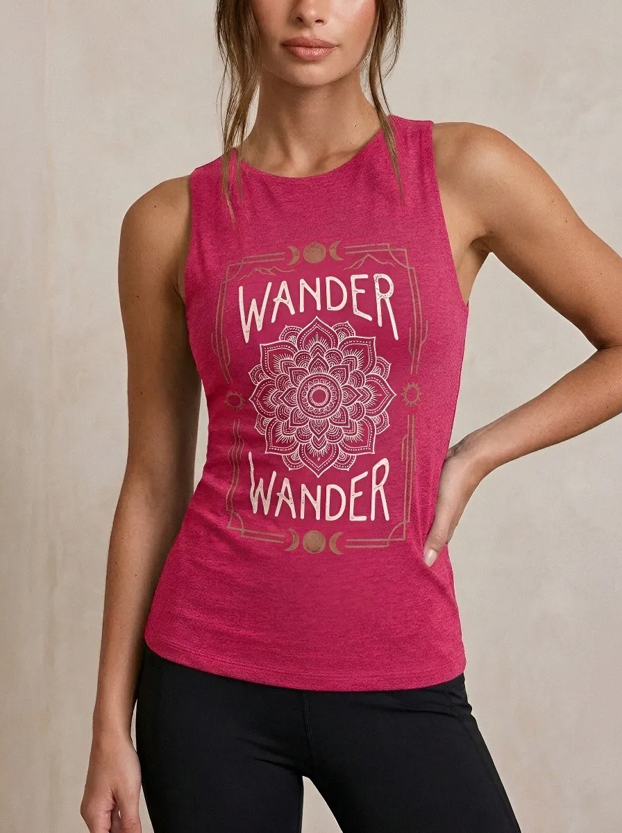 Boho Wanderer Mandala Tank Top