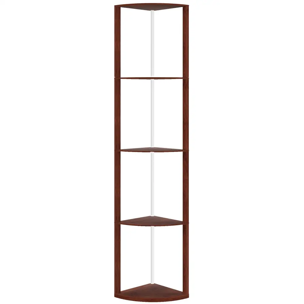 Modern LED Shelf Remote Control Corner Floor Lamp