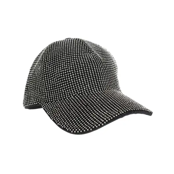 Allover Rhinestone Baseball Cap