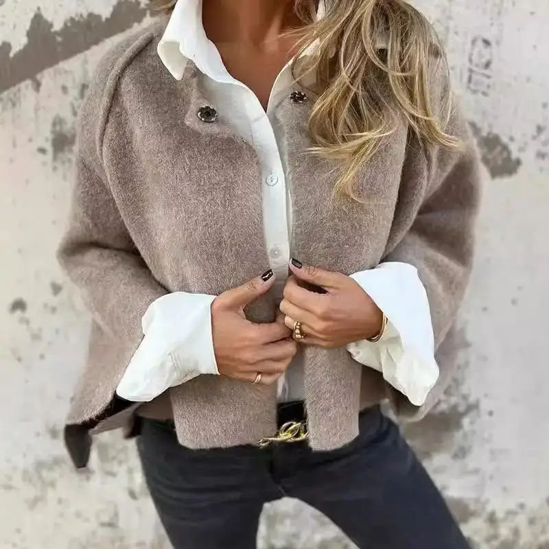 Wool Tailored Cardigan