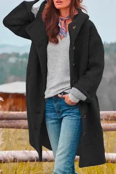 Wool Relaxed Coat