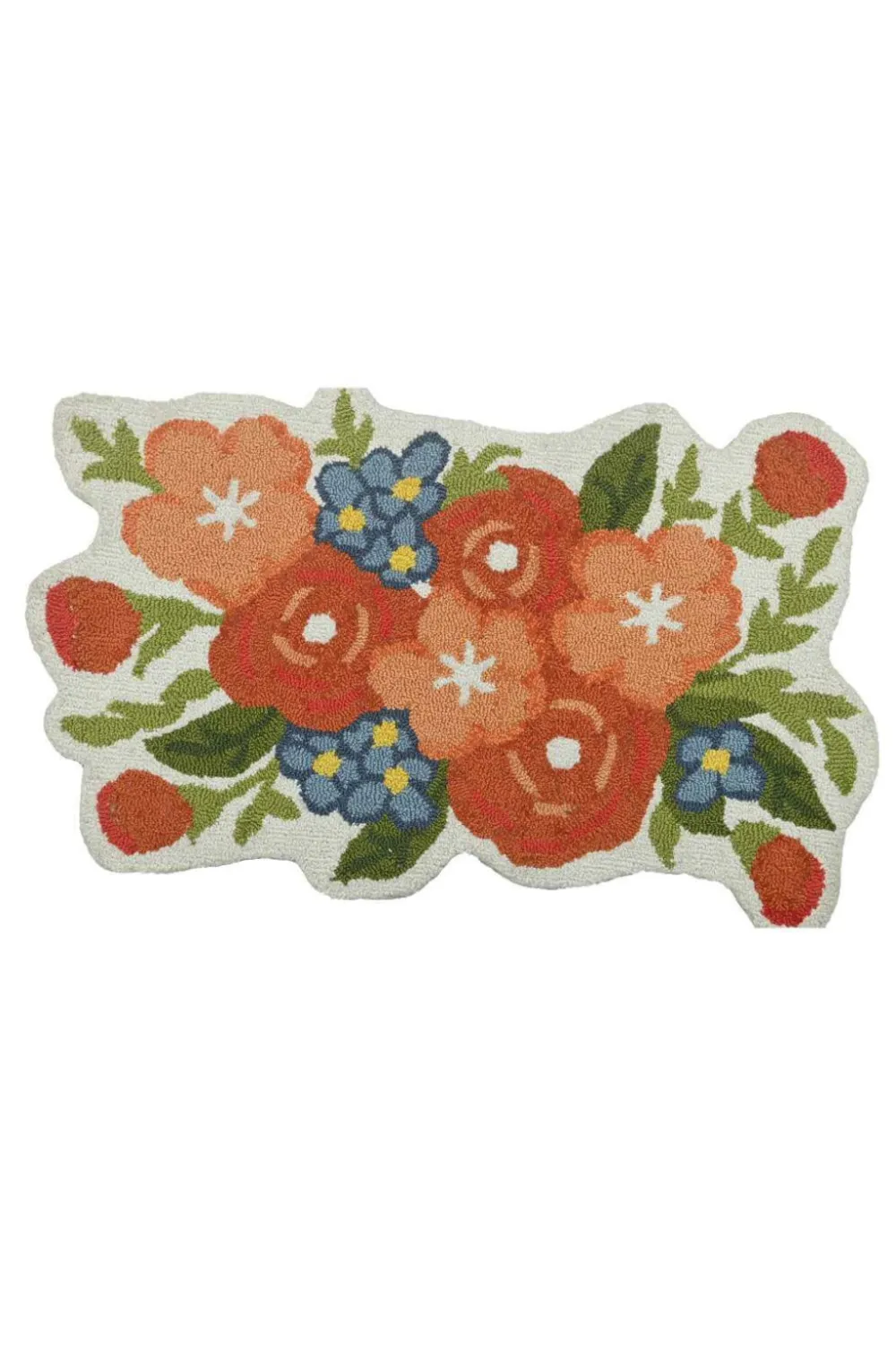 Floral Abstract PET Entryway Doormat
