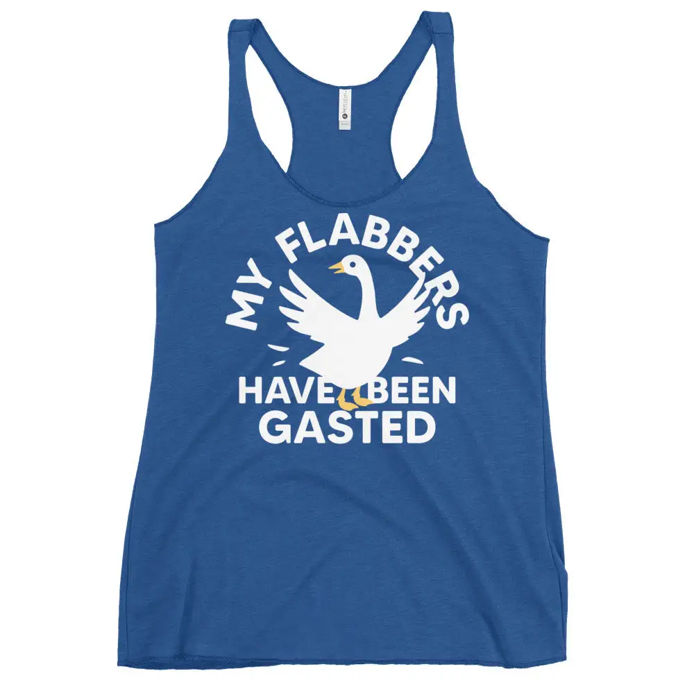 Flabbers Gasted Racerback Tank