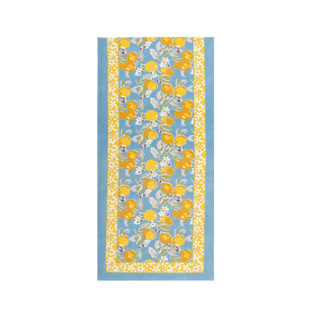 Citrus Grove Botanical Table Runner