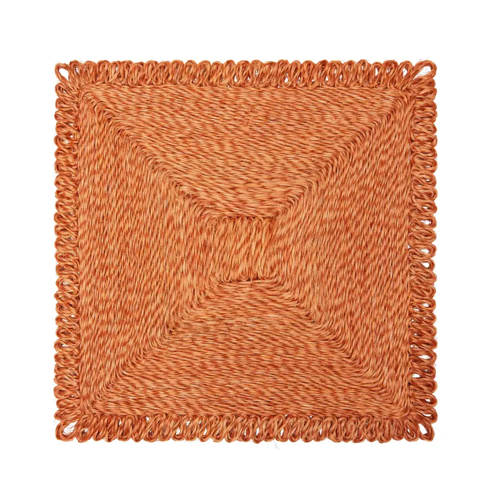 Square Loop Abaca Placemat Set