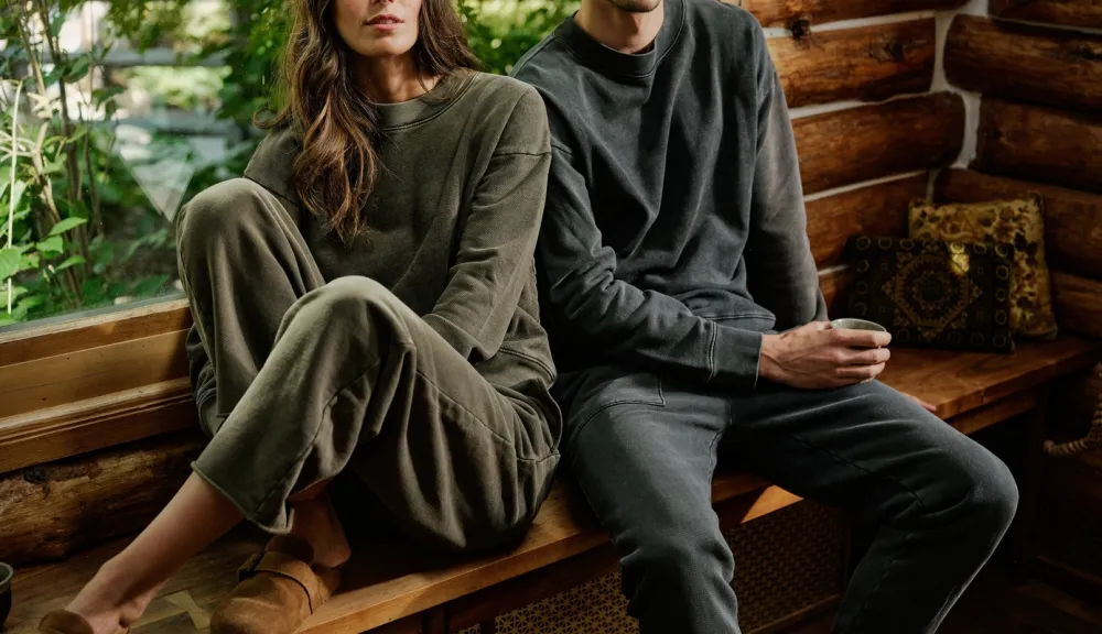 Pigment-Dyed Cotton Sweatpant