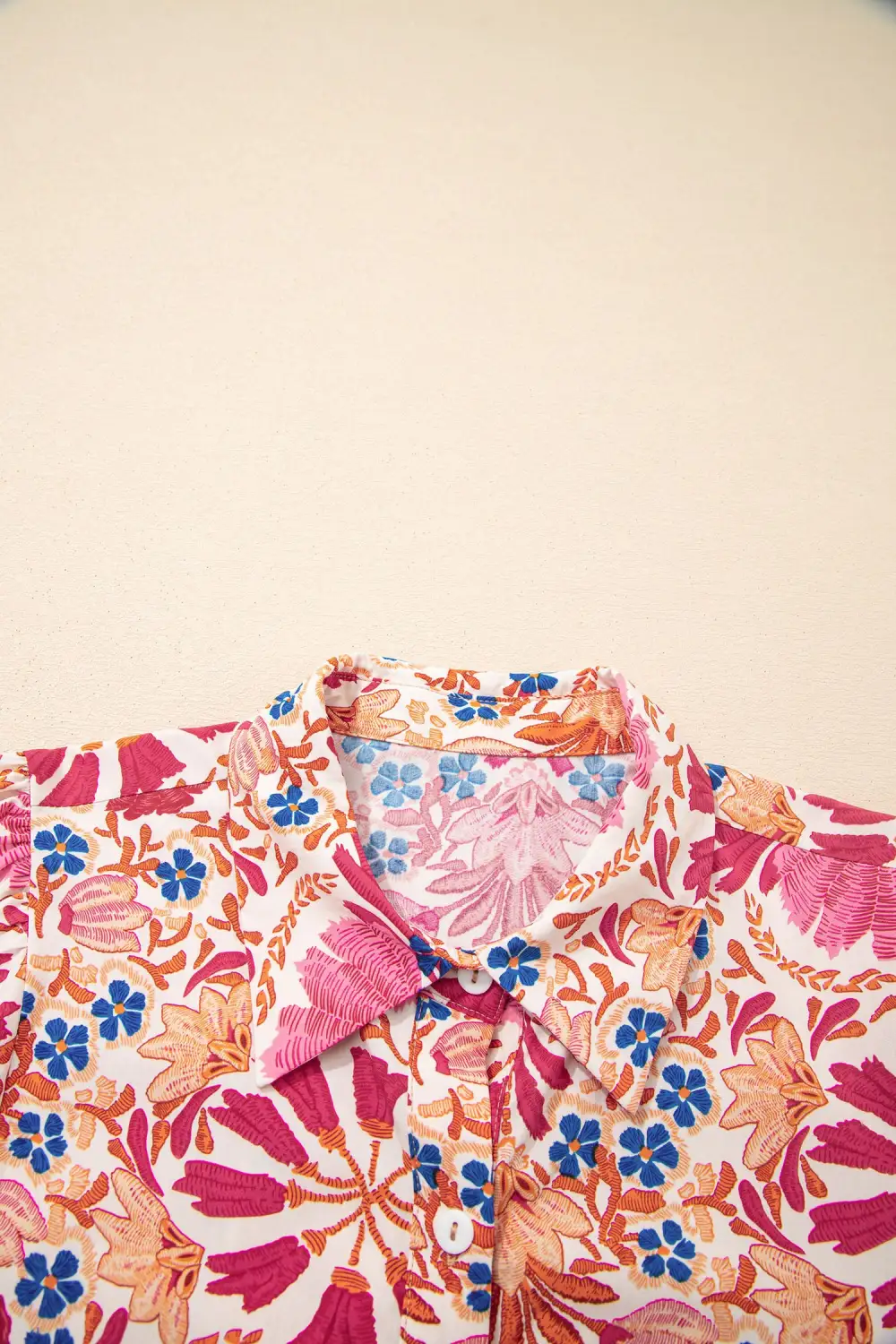 Floral Printed Long Sleeve Mini Dress