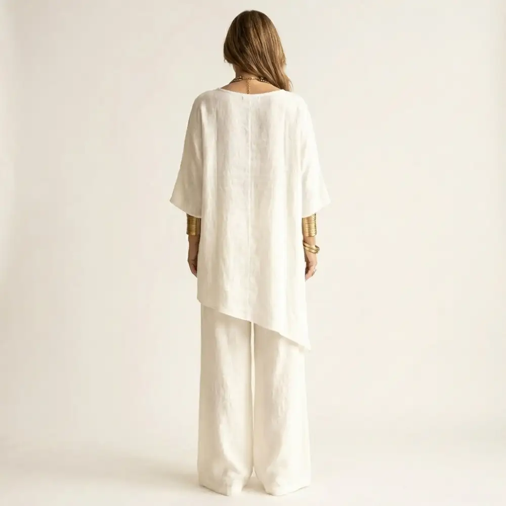 Shoyana | Asymmetric Linen Set