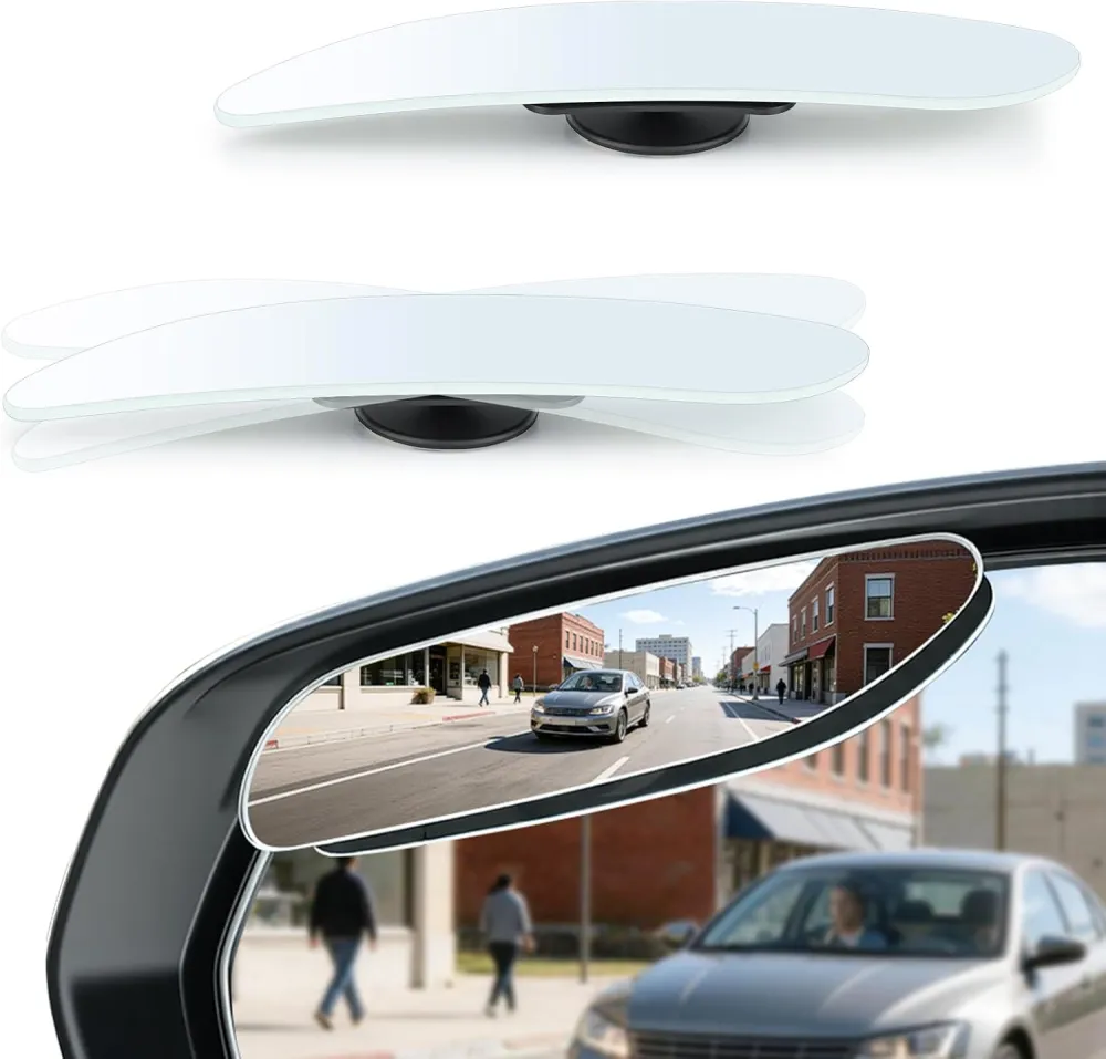 Frameless Blind Spot Mirror Set