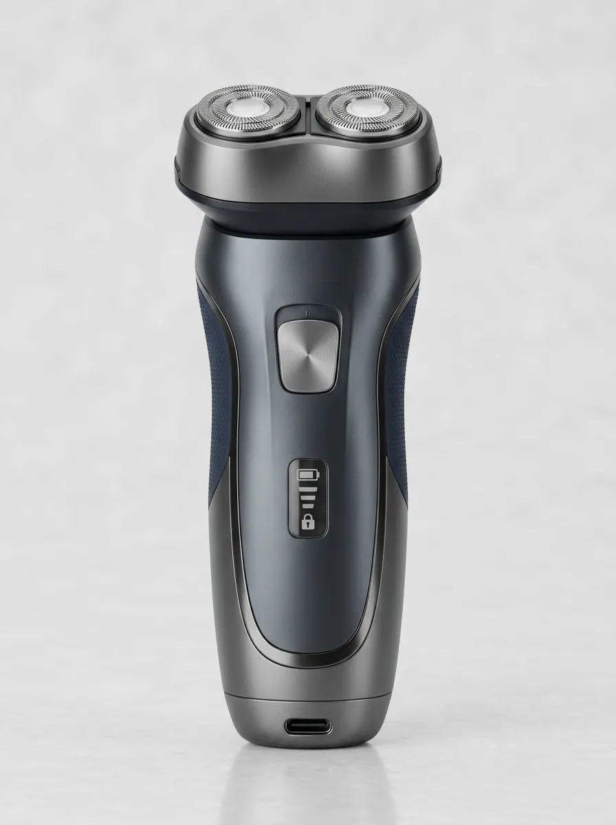 Rechargeable Dual-Head Electric Shaver