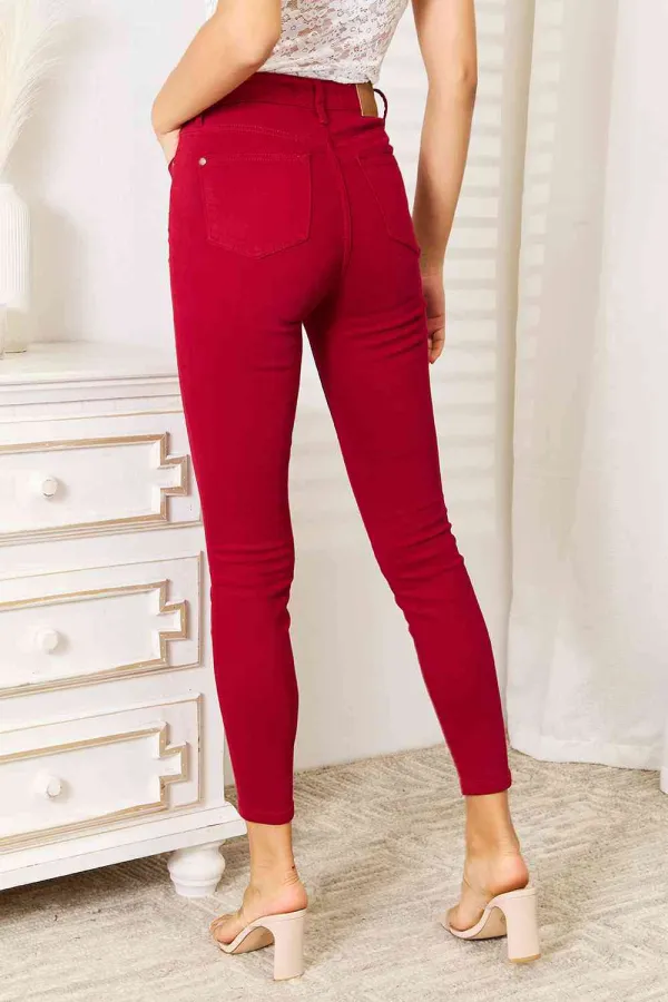 High Waist Tummy Control Skinny Denim Jeans